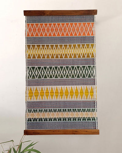 Bamboo & Cotton Wall Hanging