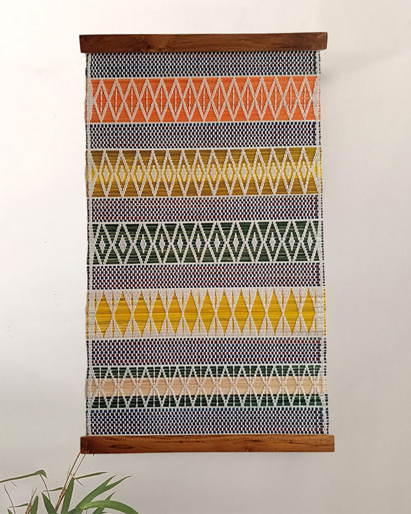 Bamboo & Cotton Wall Hanging 1