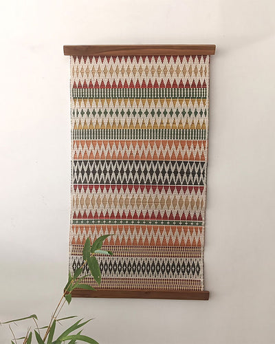 Bamboo & Cotton Wall Hanging 03