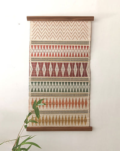 Bamboo & Cotton Wall Hanging 05