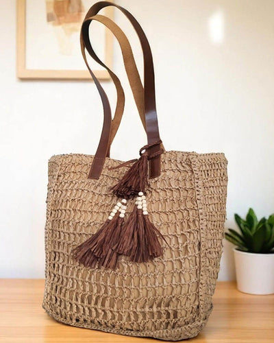 Heirloom Raffia Bag 2