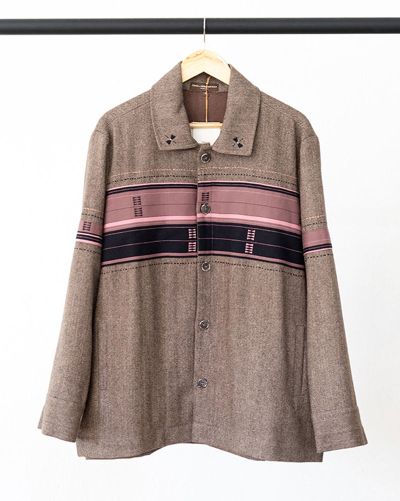 Mens Tweed Herringbone Jacket 1 1