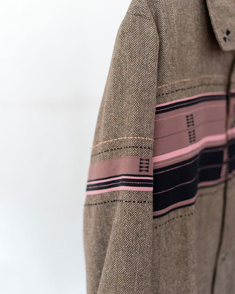 Mens Tweed Herringbone Jacket 1 2