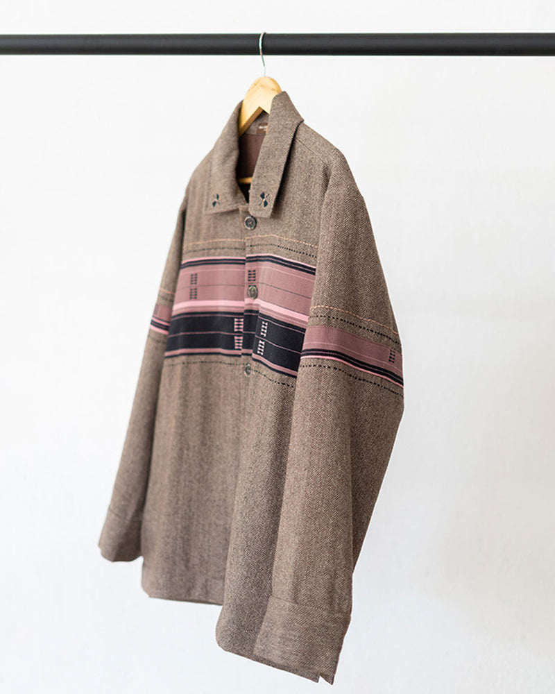 Mens Tweed Herringbone Jacket 1 3
