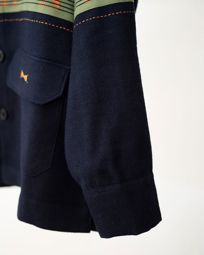 Mens Tweed Herringbone Jacket 2 4