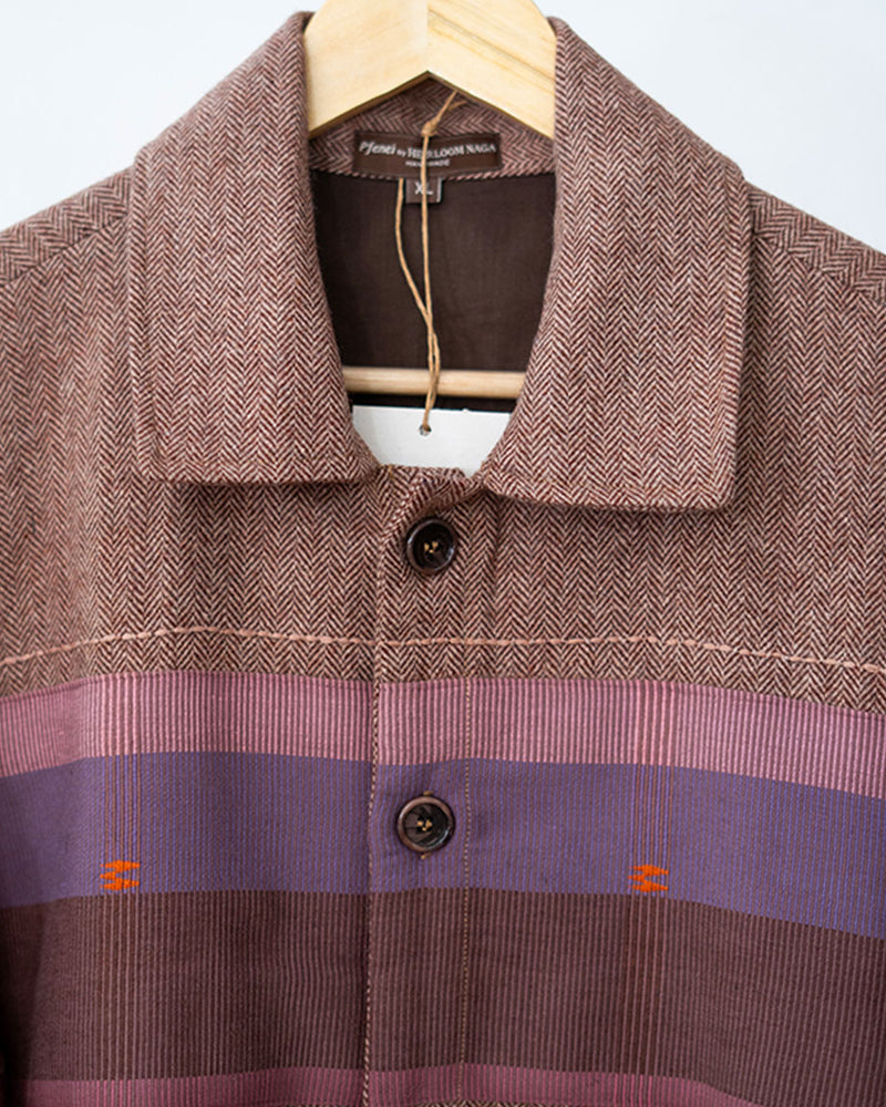 Mens Tweed Herringbone Jacket 4 2