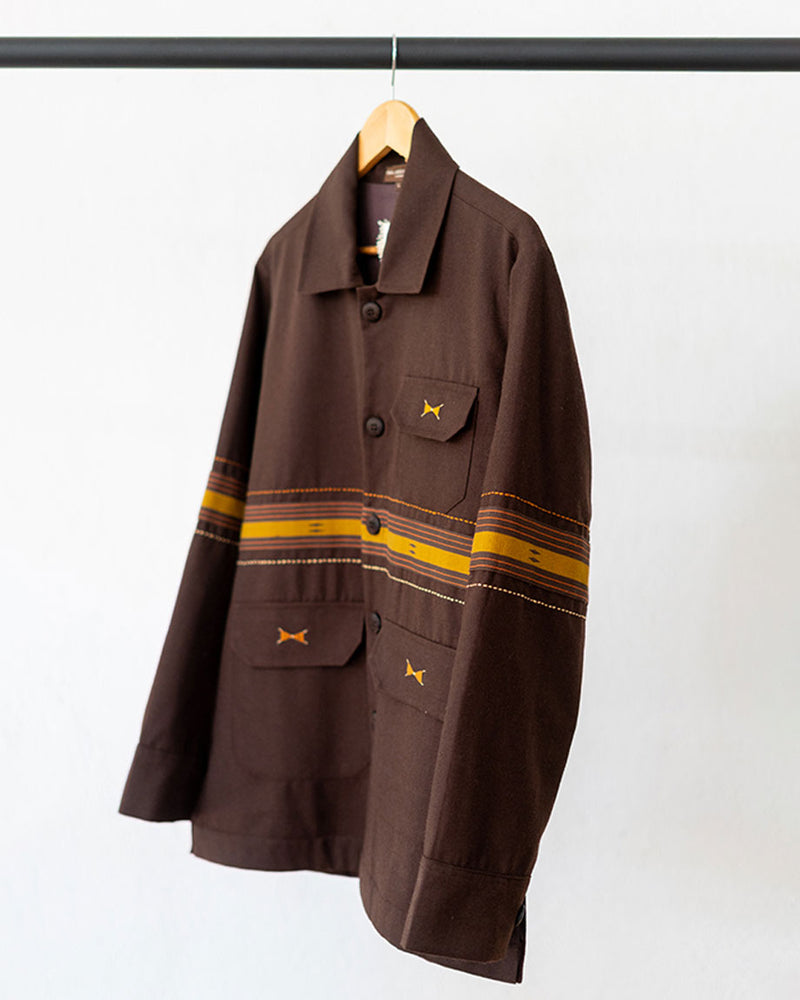 Mens Tweed Herringbone Jacket 5 4