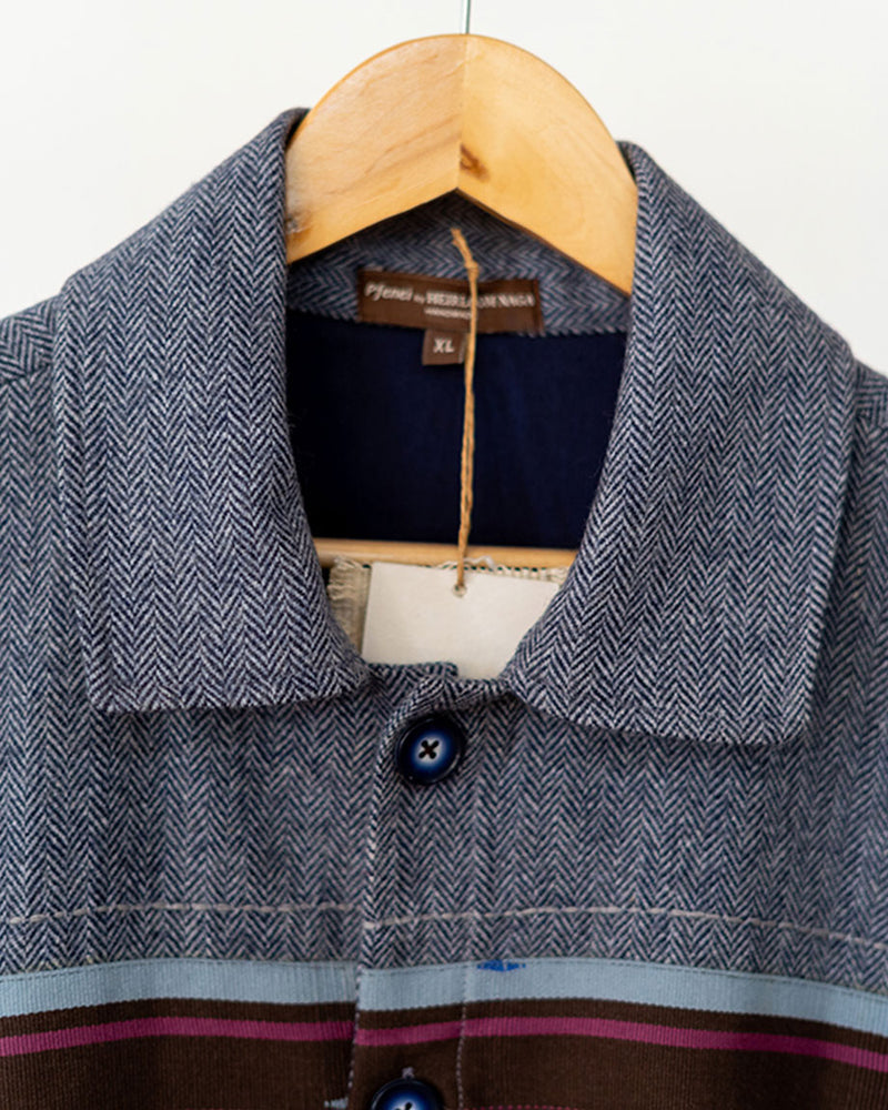 Mens Tweed Herringbone Jacket 6 2