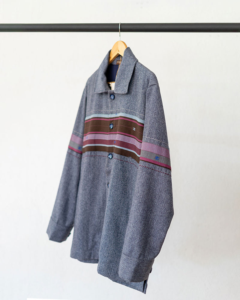 Mens Tweed Herringbone Jacket 6 4