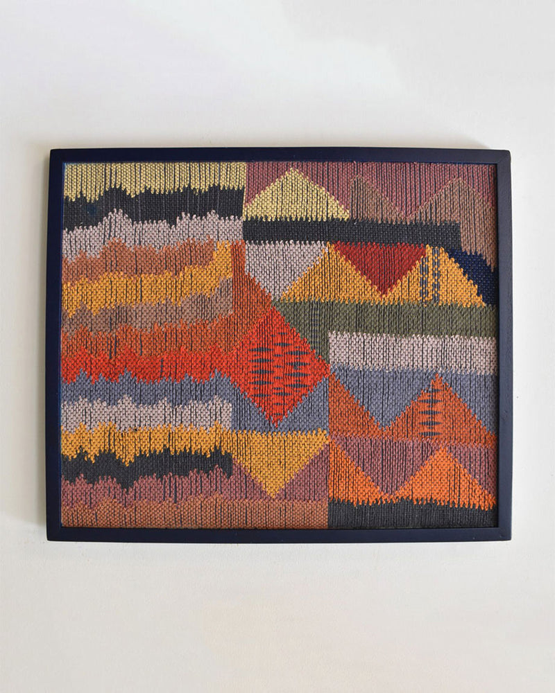 Heirloom Naga - Textile Wall Frame m06