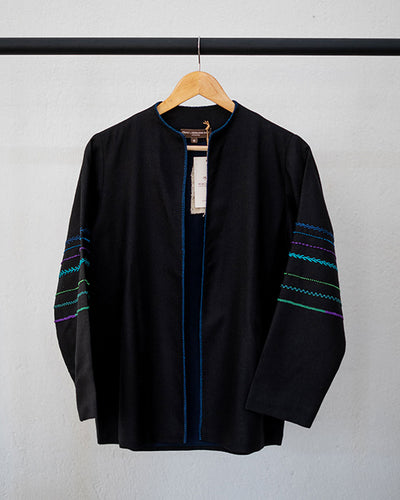 Womens Embroidered Woolen Jacket 1