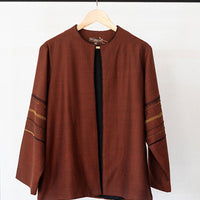 Womens Embroidered Woolen Jacket 2