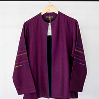 Womens Embroidered Woolen Jacket 4