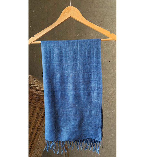 Eri Stole- Indigo Blue