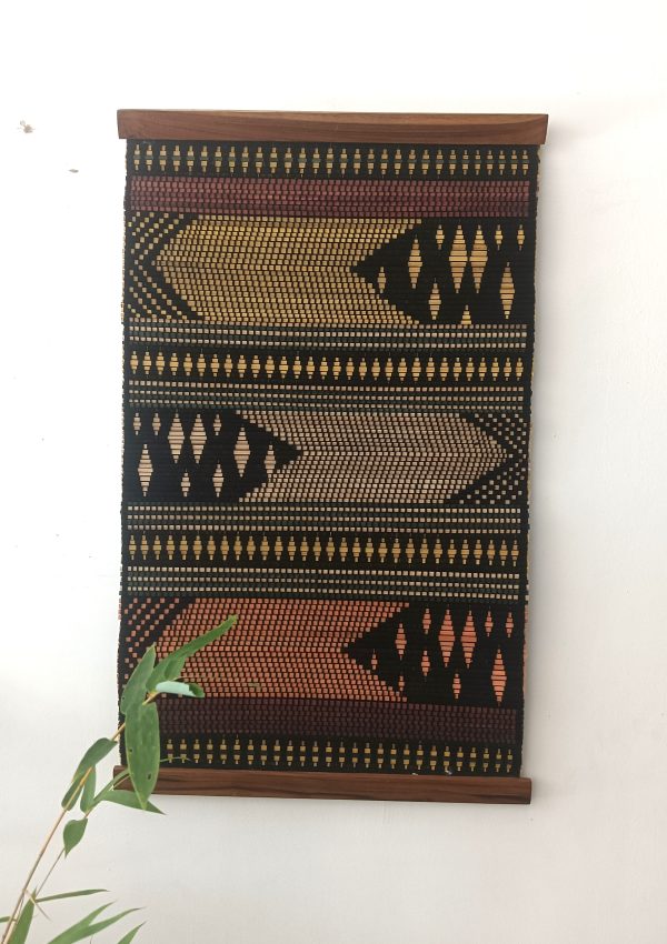 Bamboo & Cotton Wall Hanging 01