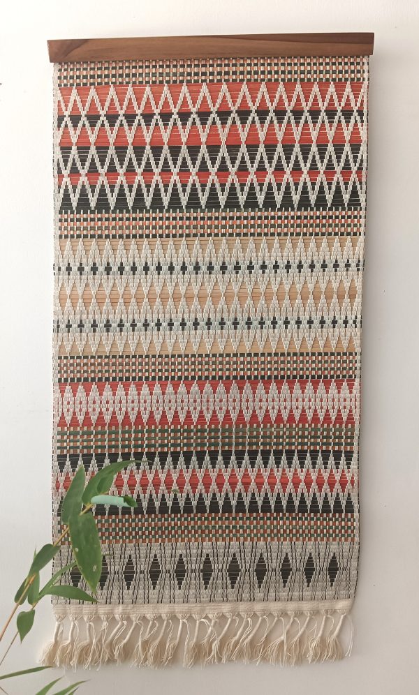 Bamboo & Cotton Wall Hanging 02